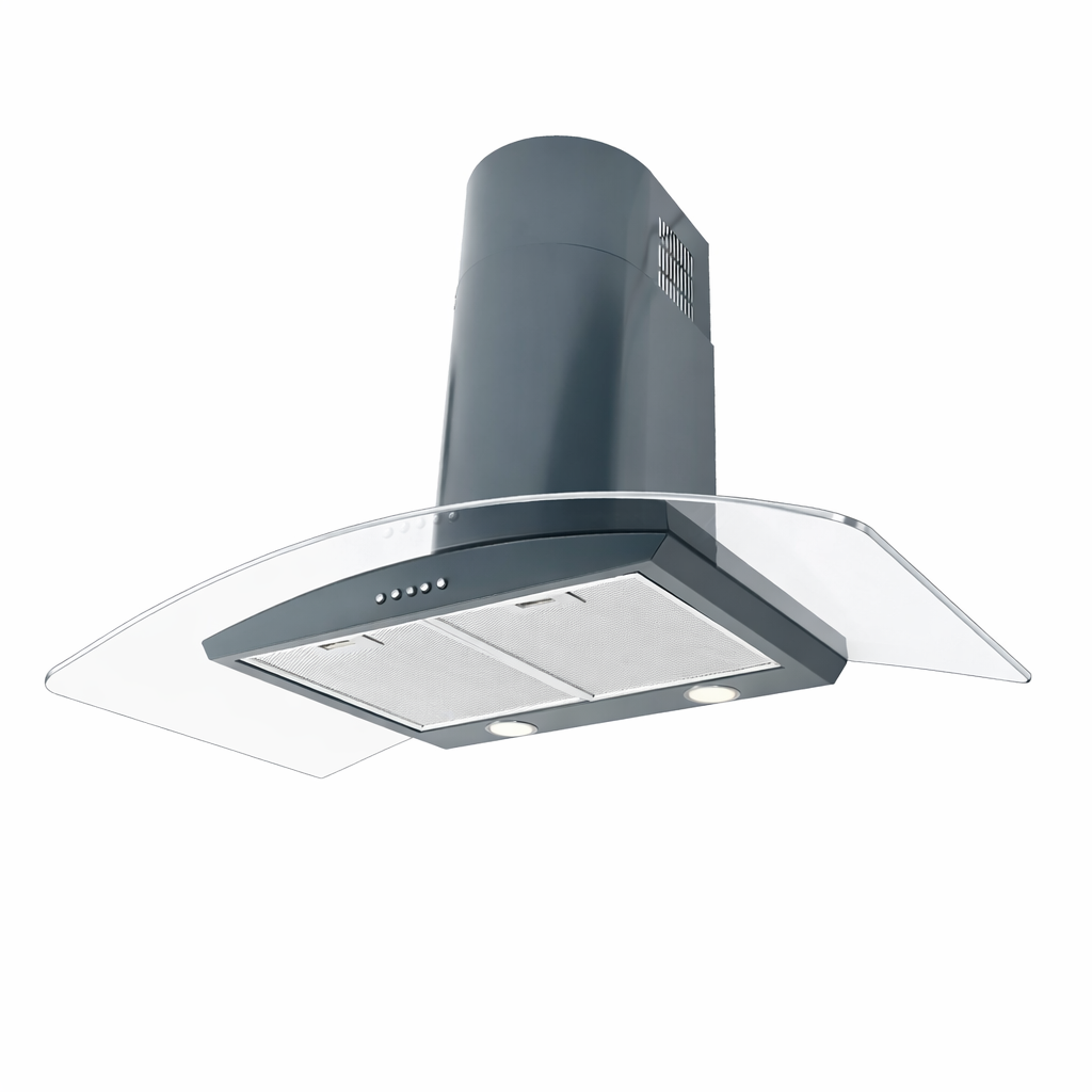 Curved Glass - Wall Hood