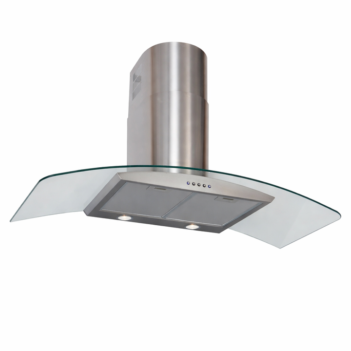 Curved Glass - Wall Hood