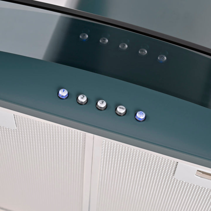 Curved Glass - Wall Hood