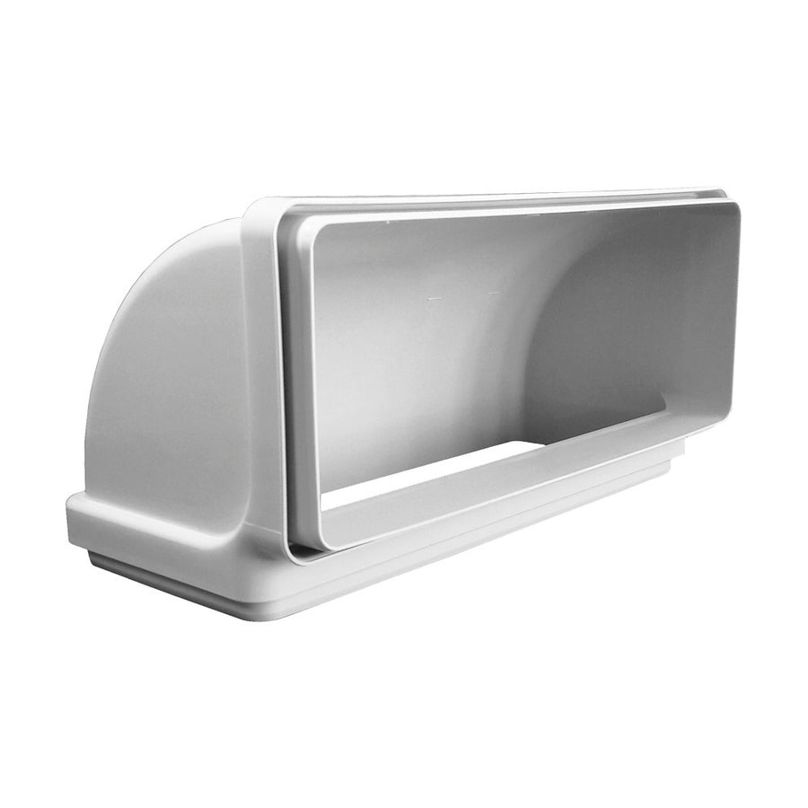 100mm x 60mm 90° Vertical Ducting Connector Elbow