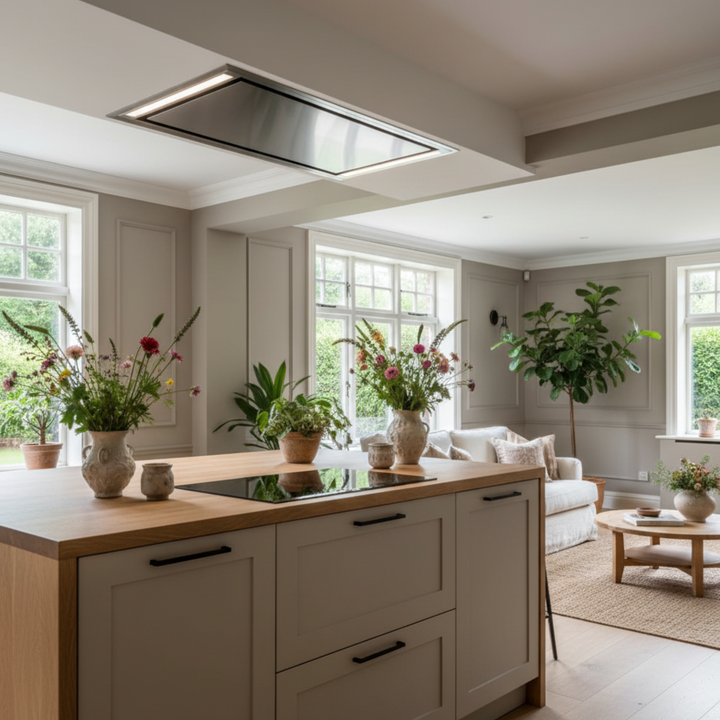 Mille - Ceiling Cooker Hood - Options
