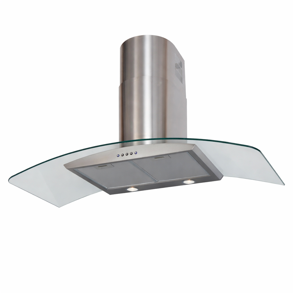 Curved Glass - Wall Hood