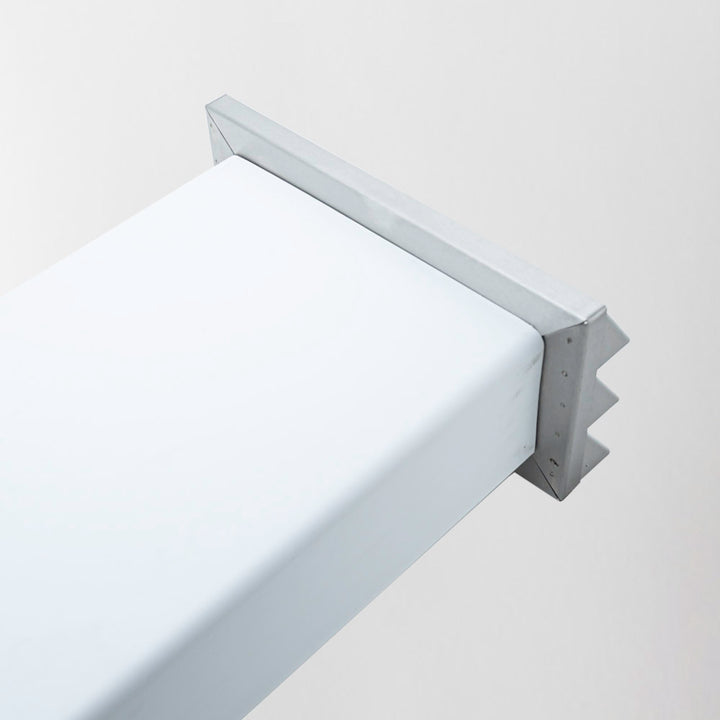 Stainless Steel Vented Outside Wall Grille 220mm x 90mm