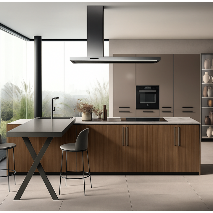 Arezzo - Premium Designer Island Cooker Hood - Options