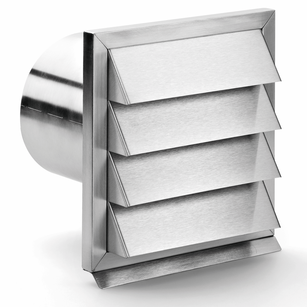 Stainless Steel Outside Wall Grilles Round - Luxair Cooker Hoods Limited