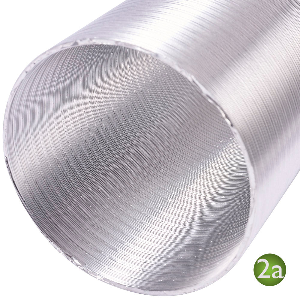 200mm Aluminium Semi Rigid Ducting 3m