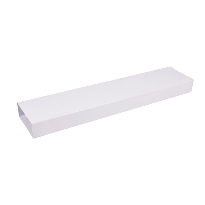 100mm x 60mm Flat Tube Ducting Pipe 1 Metre - Luxair Cooker Hoods Limited