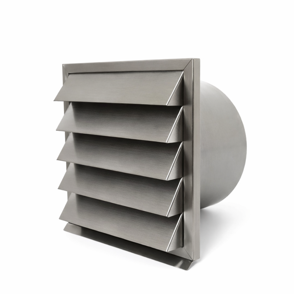 Stainless Steel Outside Wall Grilles Round