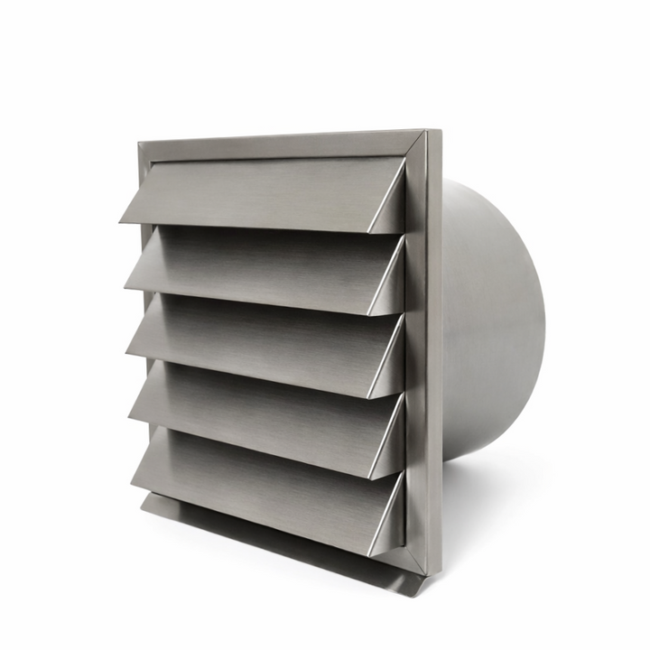 Stainless Steel Outside Wall Grilles Round