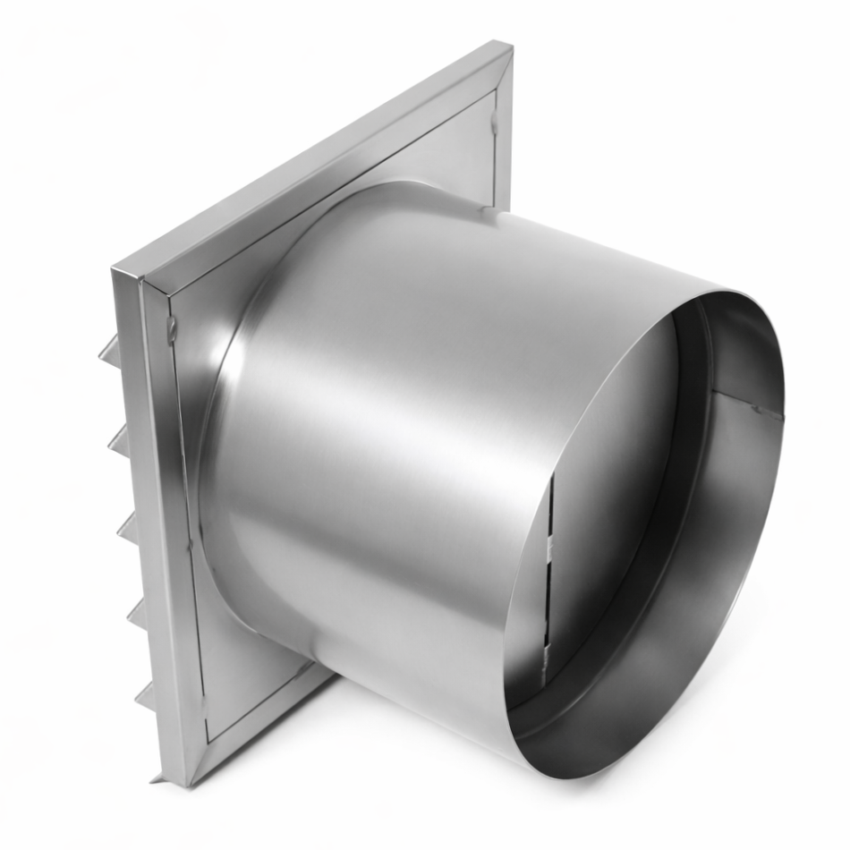 Stainless Steel Outside Wall Grilles Round