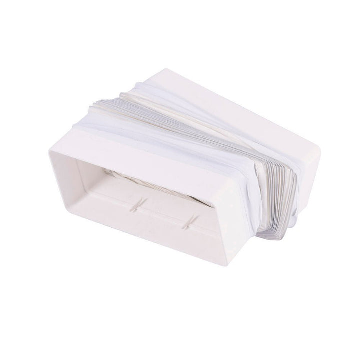 150mm x 70mm (5") Flat Ducting PVC Flexi Hose - Luxair Cooker Hoods Limited