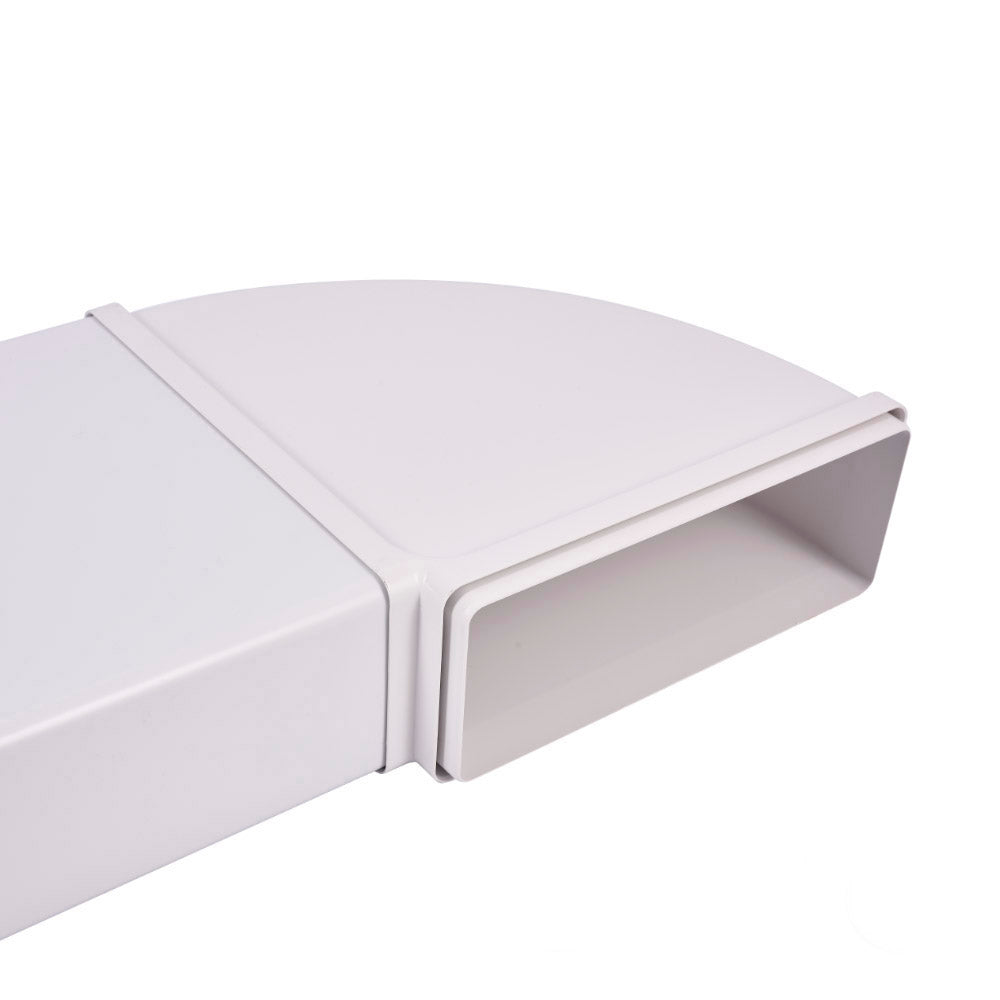 150mm x 70mm (5") 90° Horizontal Ducting Bend Elbow