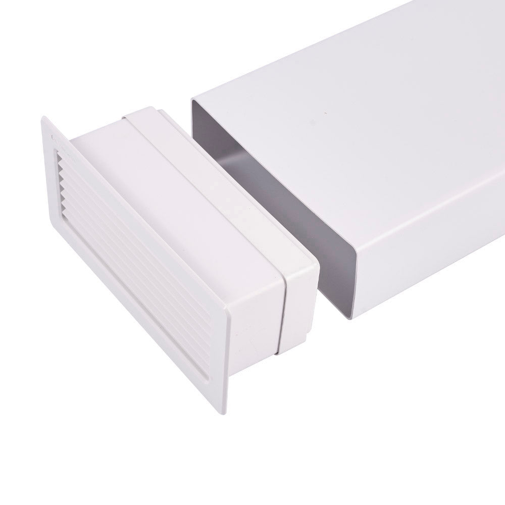 Rectangular UPVC Wall Vent - Luxair Cooker Hoods Limited