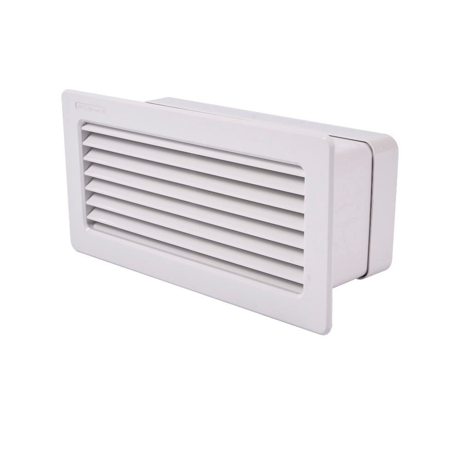 Rectangular UPVC Wall Vent - Luxair Cooker Hoods Limited