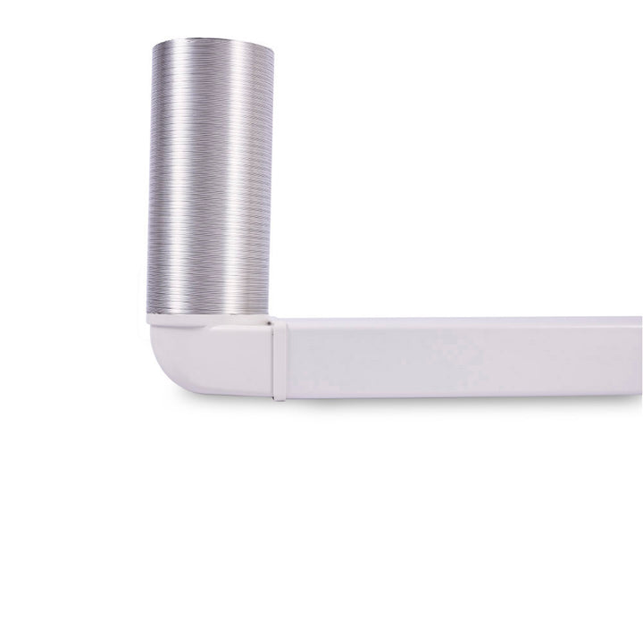 125mm (5") Aluminium Semi Rigid Hose 3 Metres