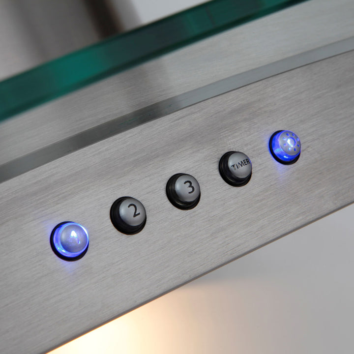 Curved Glass - Wall Hood