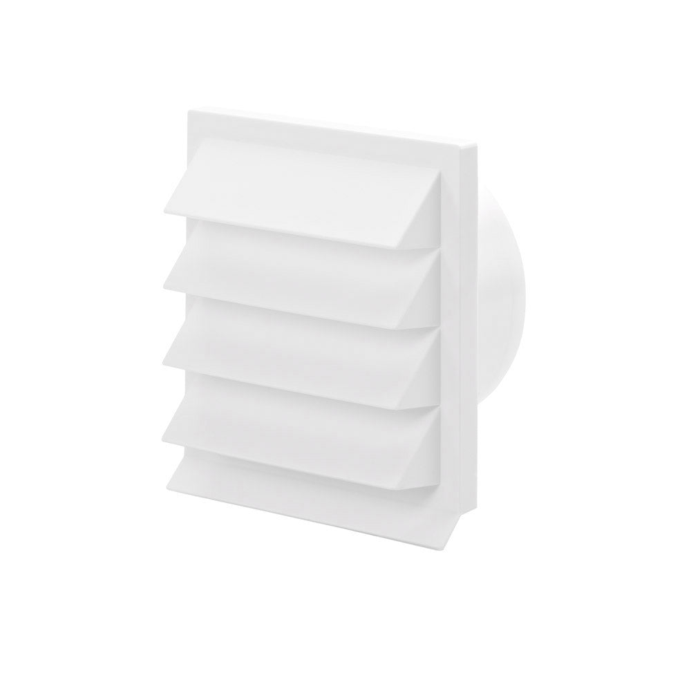 Louvred External Wall Vents - Various Colours