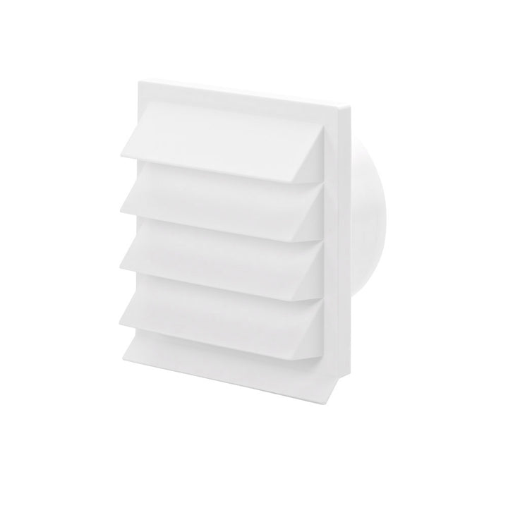 Louvred External Wall Vents - Various Colours