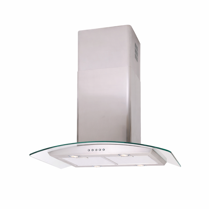 Curved Glass - Island Cooker Hood