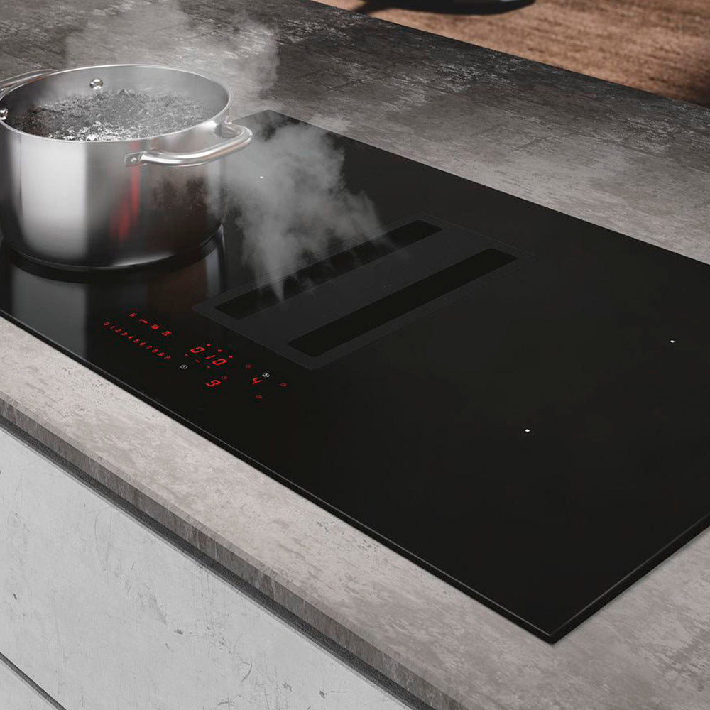 Arcus - Piano cottura a induzione ventilato con cappa integrata