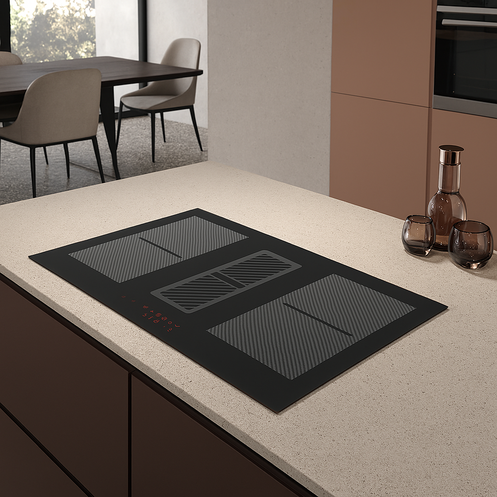 Arcus - Vented Induction Hob With Built In Extractor - Options