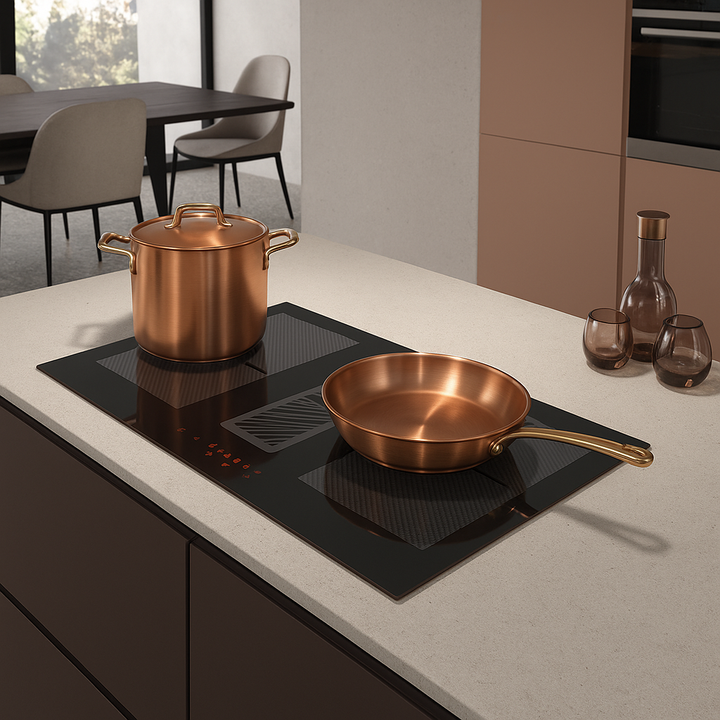 Arcus - Vented Induction Hob With Built In Extractor - Options