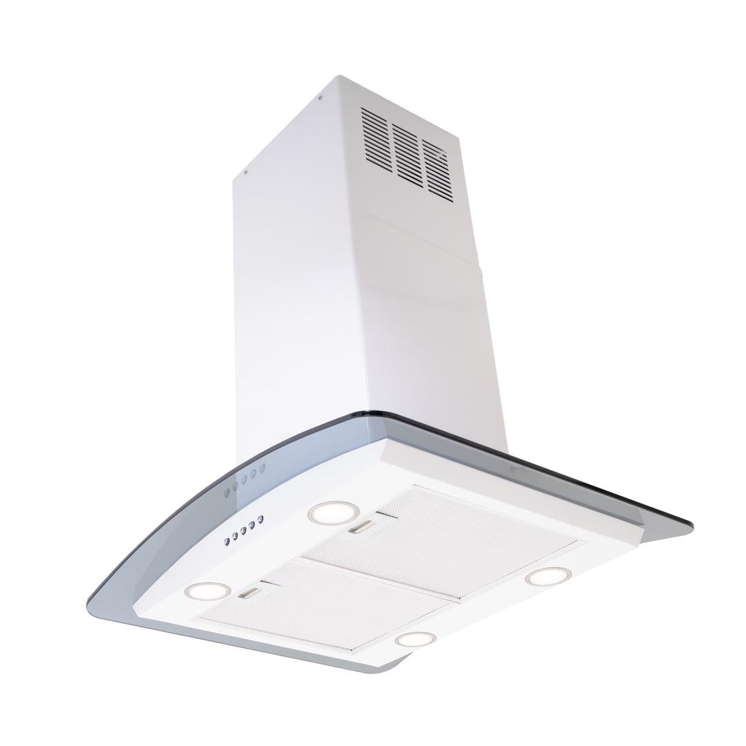 Curved Glass - Island Cooker Hood