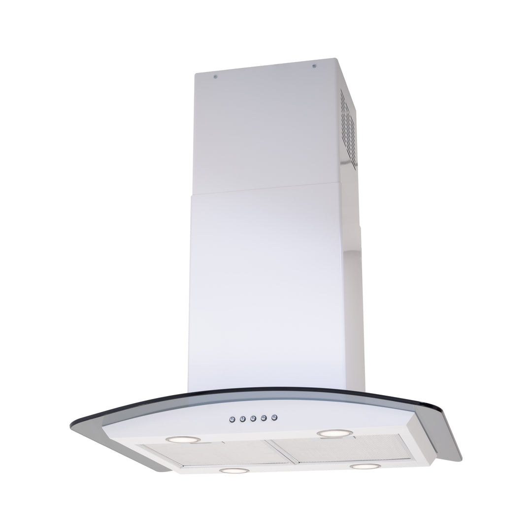 Curved Glass - Island Cooker Hood