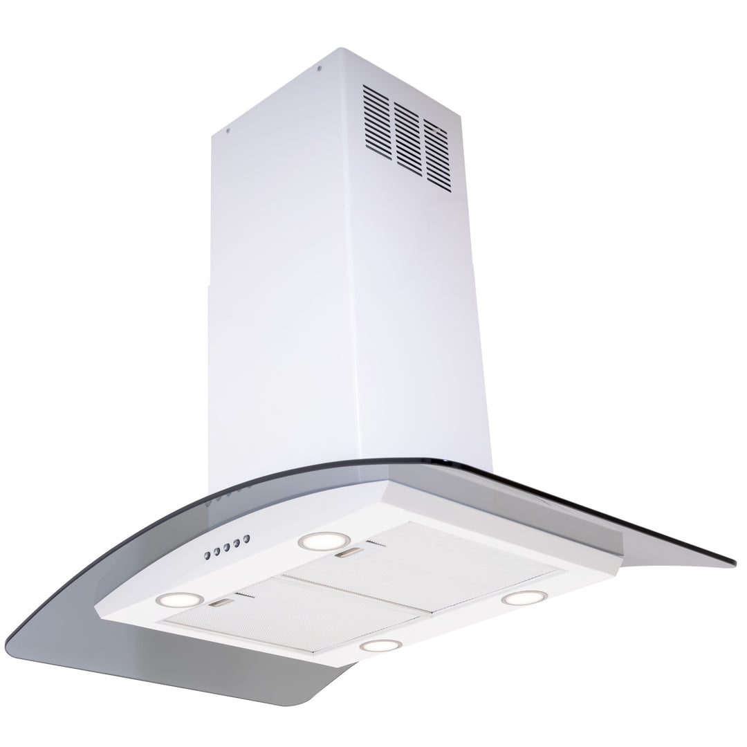 Curved Glass - Island Cooker Hood