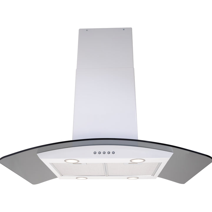 Curved Glass - Island Cooker Hood