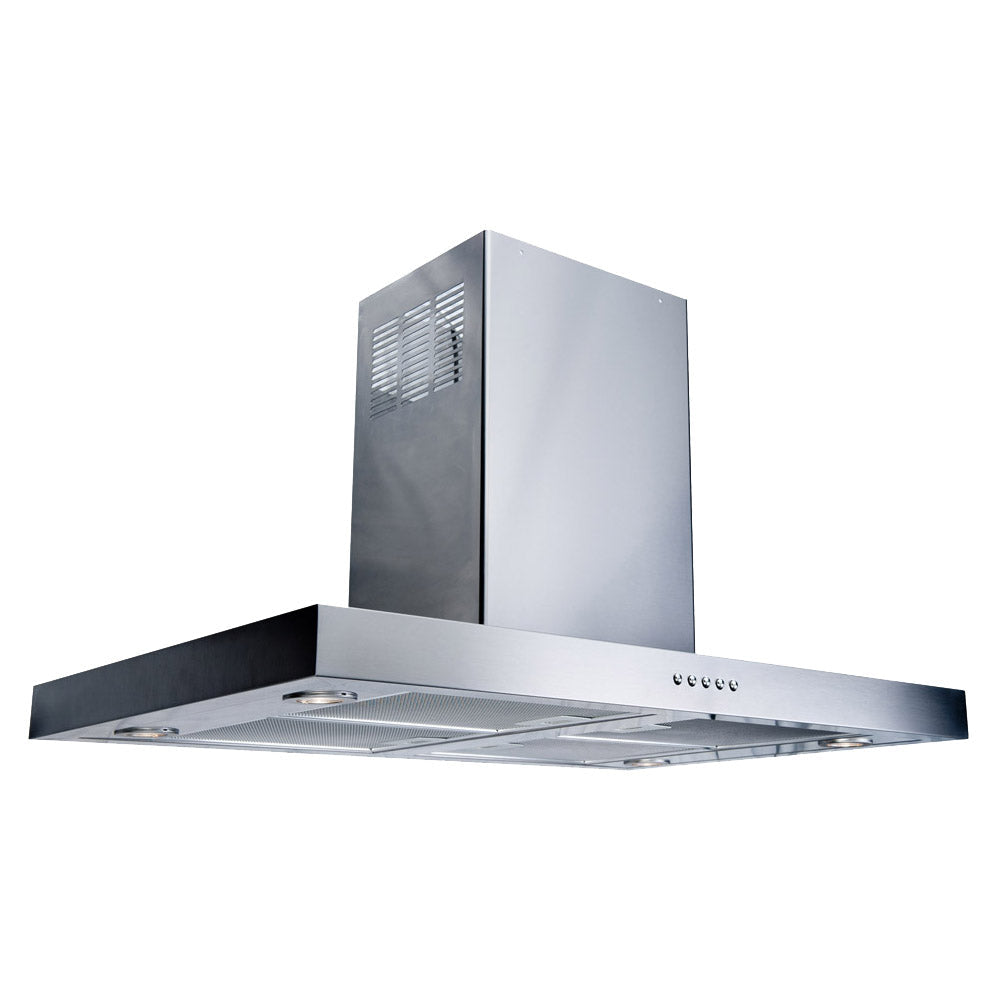 Flat Island Cooker Hood - Options