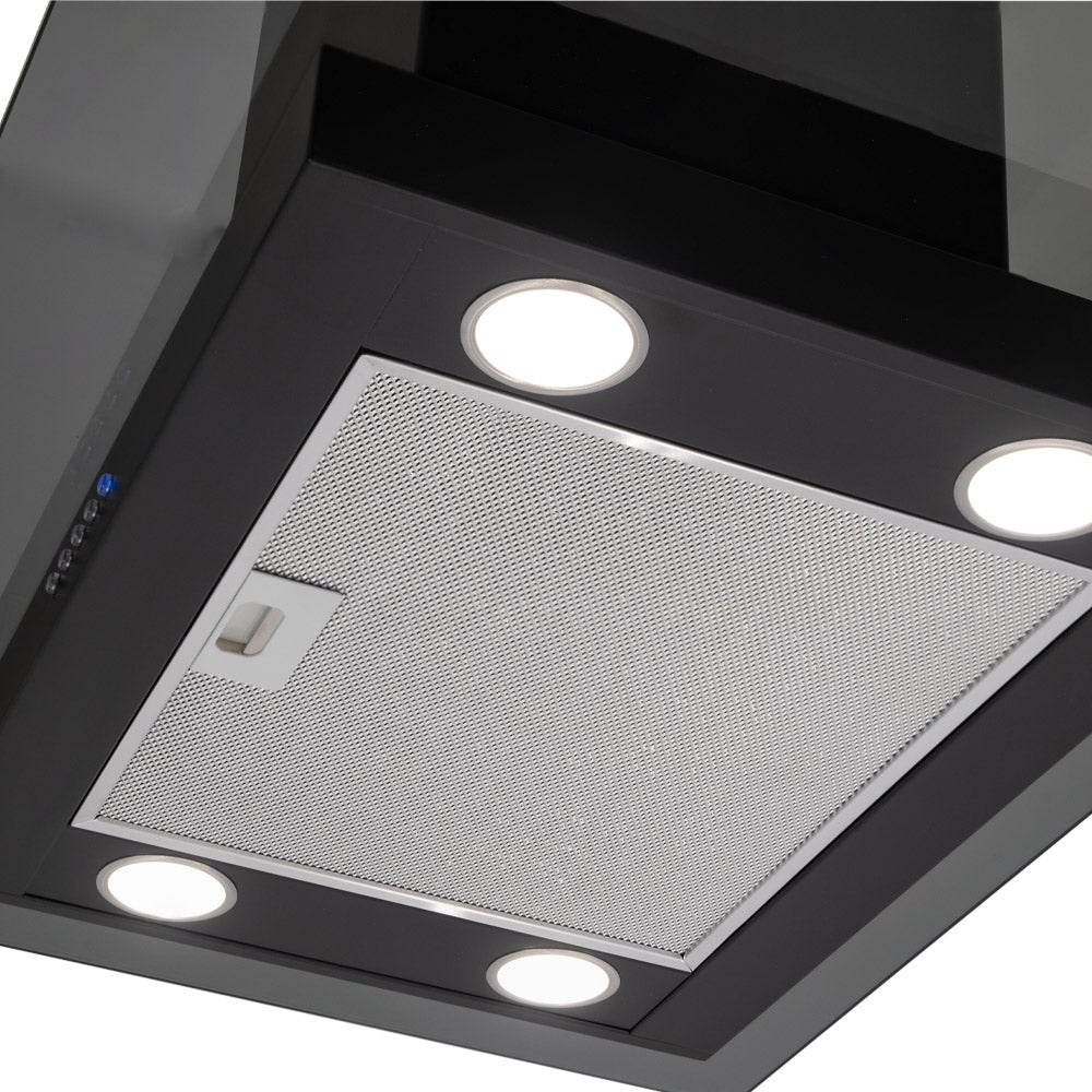 Flat Glass - Island Cooker Hood - Options