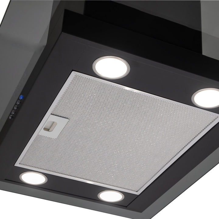 Flat Glass - Island Cooker Hood - Options