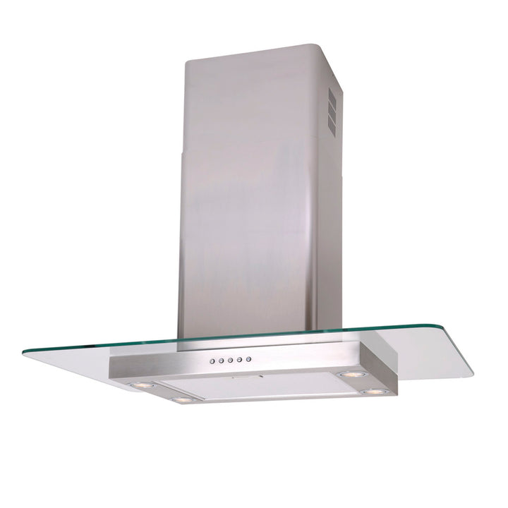 Flat Glass - Island Cooker Hood - Options