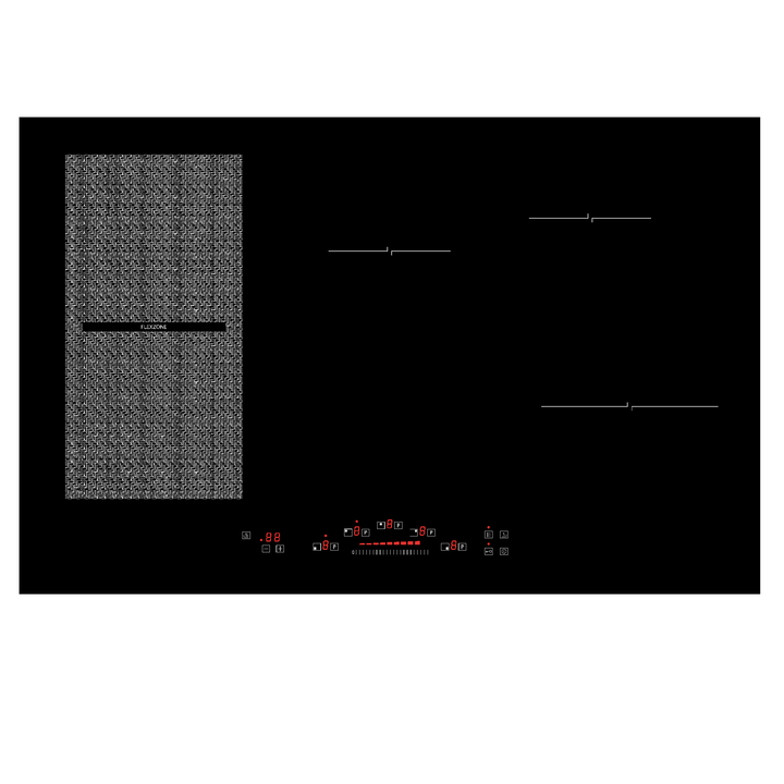 90cm Induction Hob 5 Zone