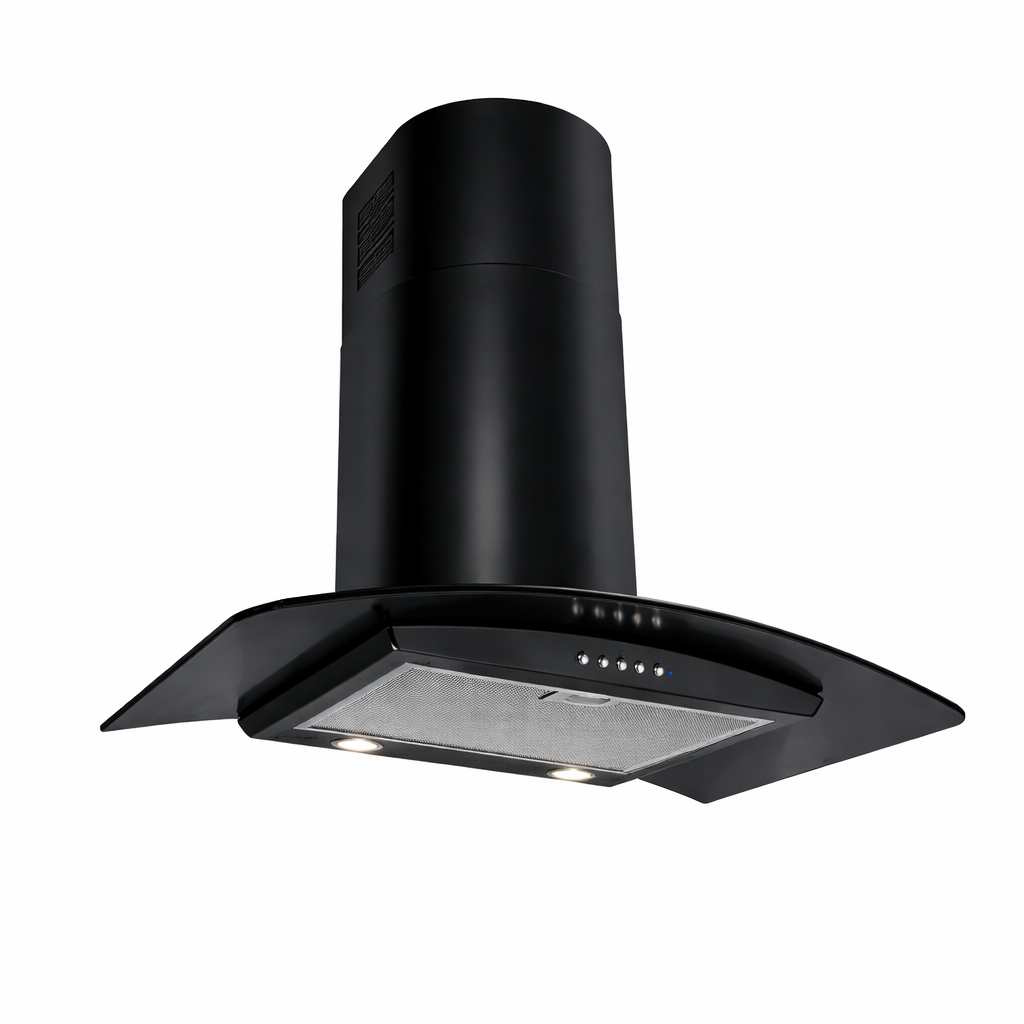 Curved Glass - Wall Hood