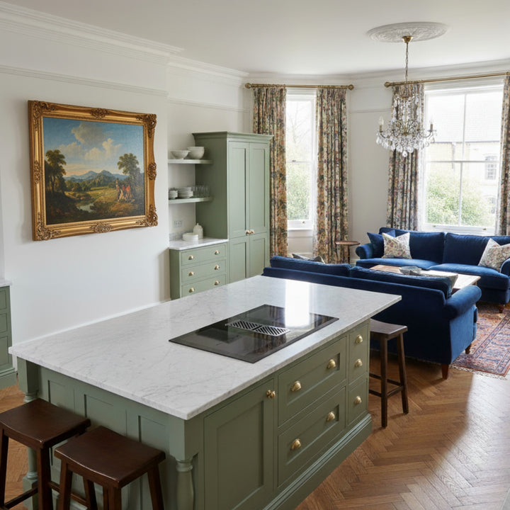 Arcus - 78cm Vented Induction Hob With Built In Extractor