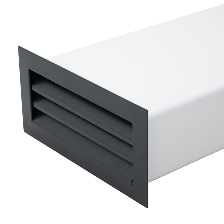 Rectangular Steel Plinth Or Wall Vent - Luxair Cooker Hoods Limited