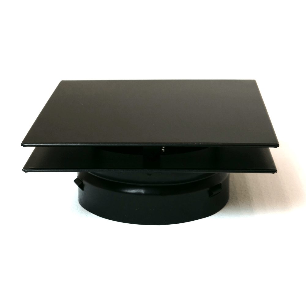 Square Steel Wall Vent - Luxair Cooker Hoods Limited