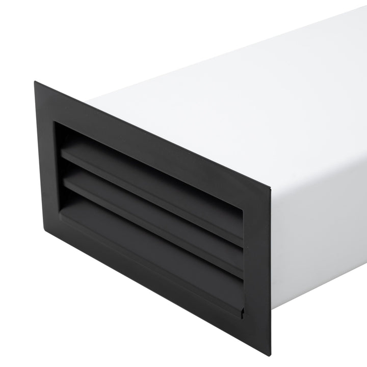 Rectangular Steel Plinth Or Wall Vent - Luxair Cooker Hoods Limited