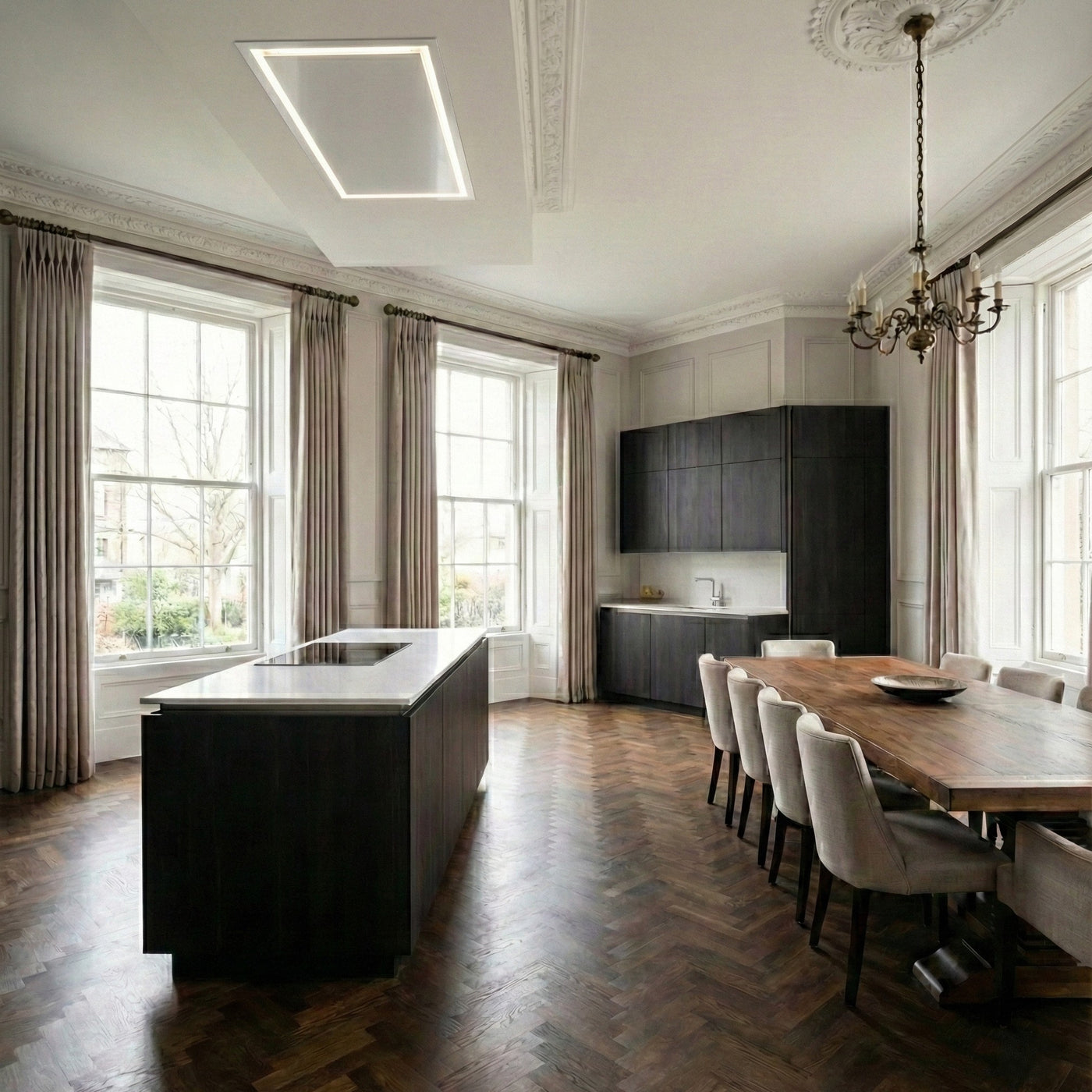 The caporra 120cm x 50cm offers elegance style and opulence to any kitchen 