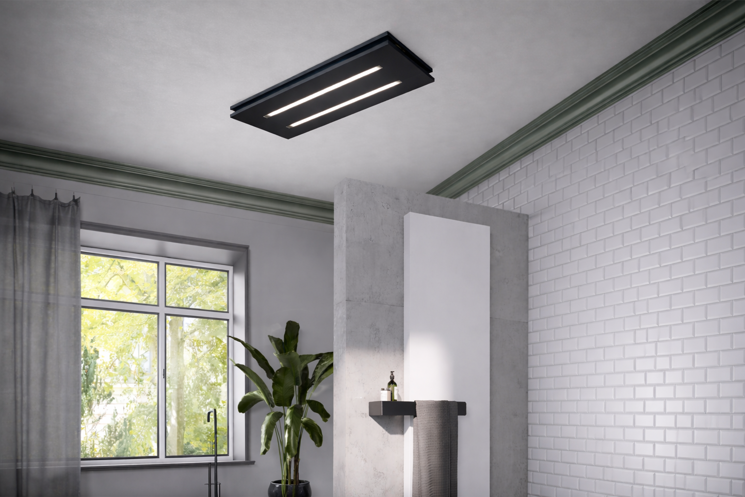 Small Powerful Ceiling Hoods