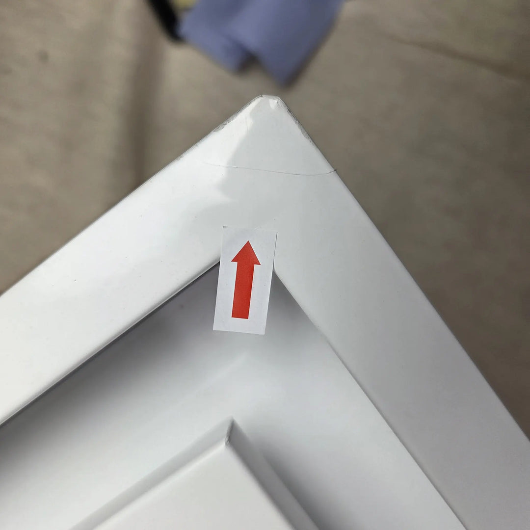 Cracked Paint On Bent Corner