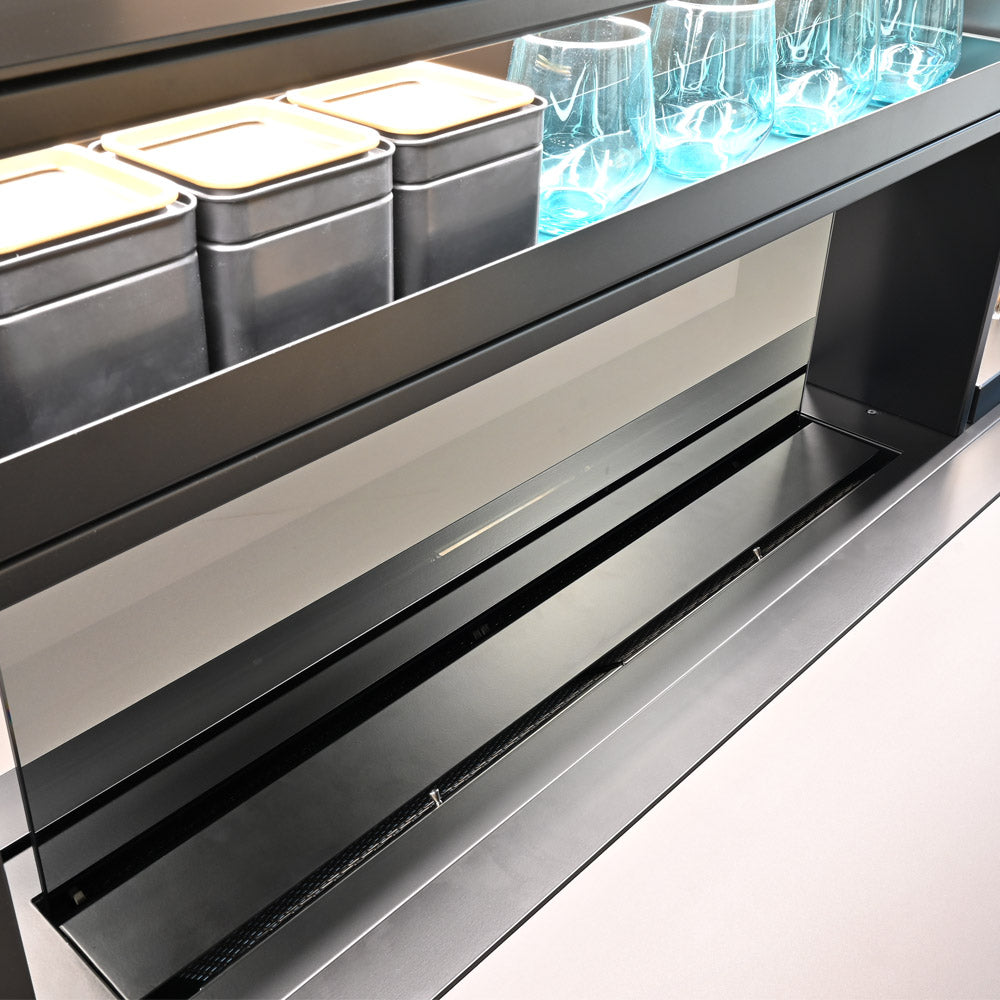 200cm Downdraft Cooker Hood - With Gourmet Station