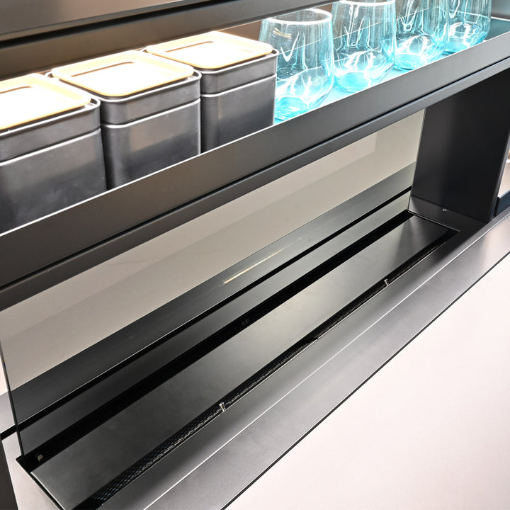 200cm Downdraft Cooker Hood - With Gourmet Station