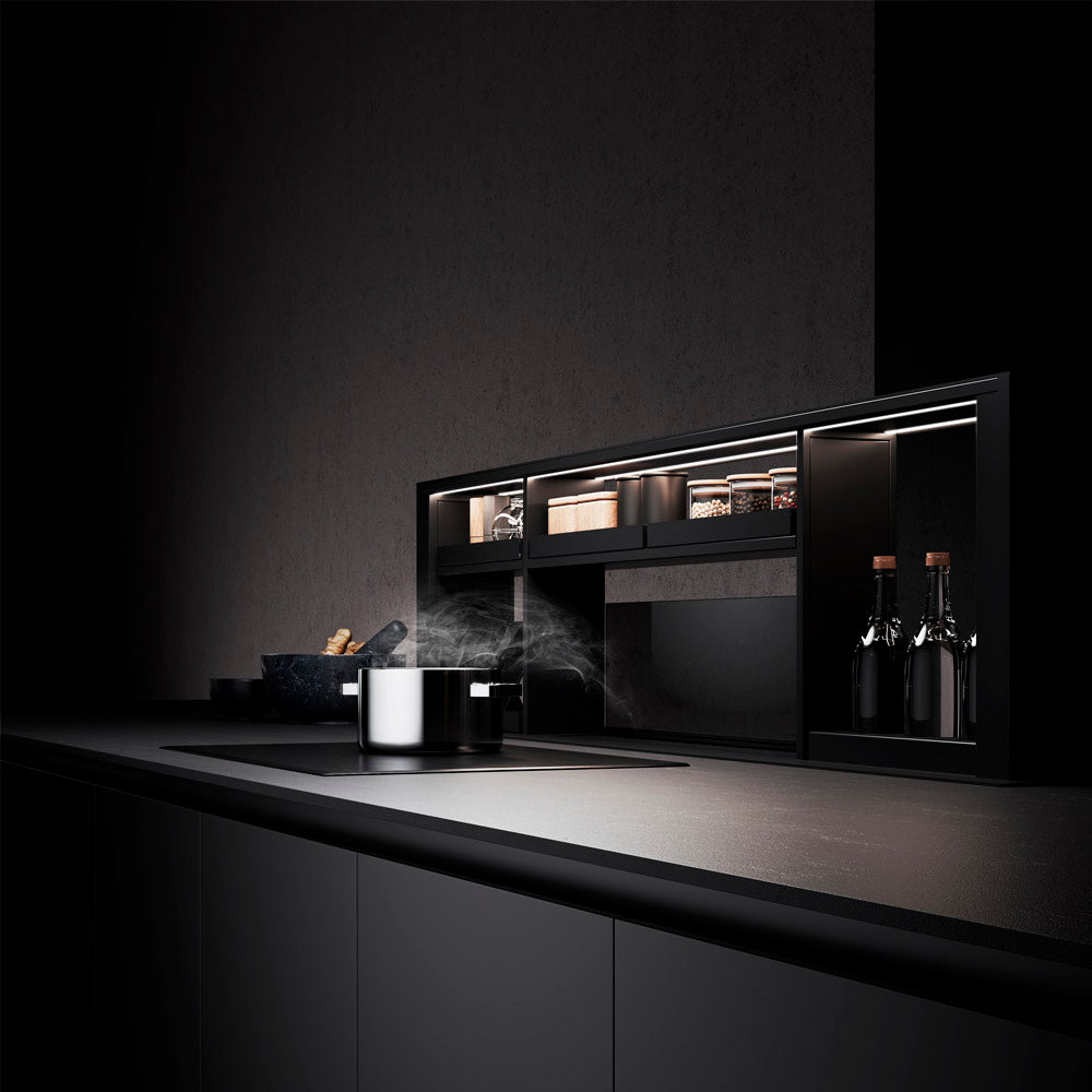 200cm Downdraft Cooker Hood - With Gourmet Station