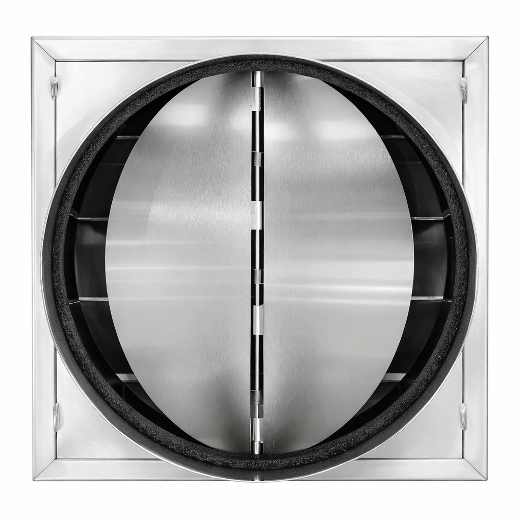 Stainless Steel Outside Wall Grilles Round