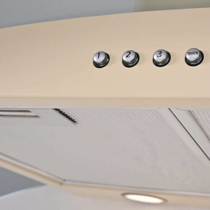 Curved Glass - Wall Hood