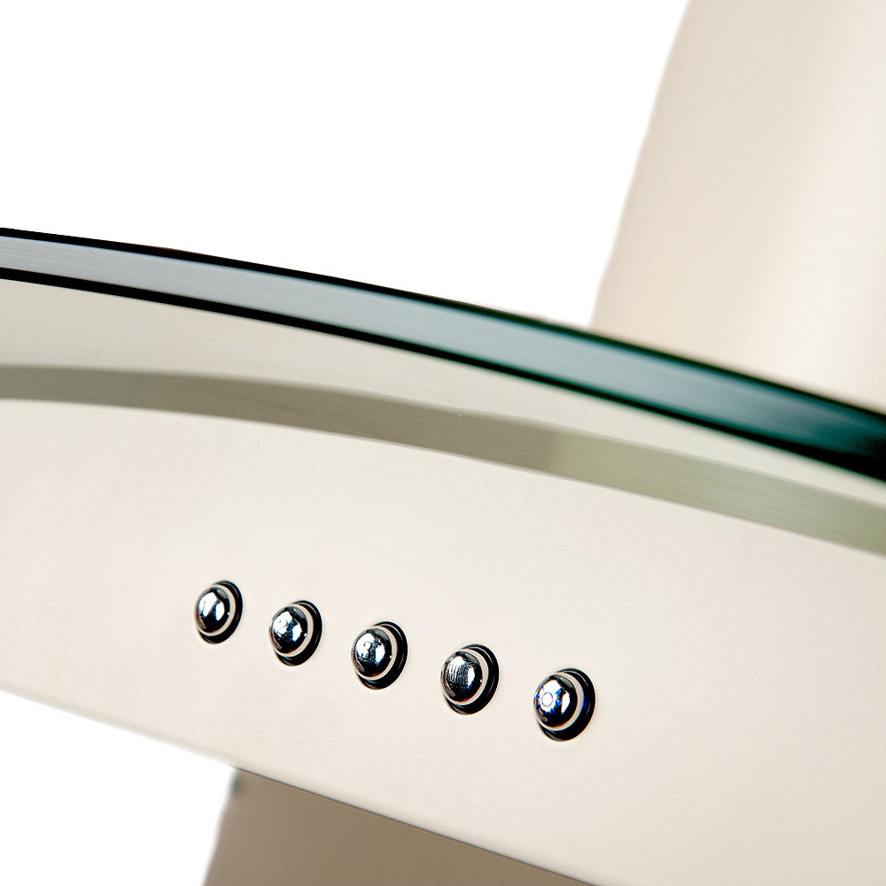 Curved Glass - Island Cooker Hood
