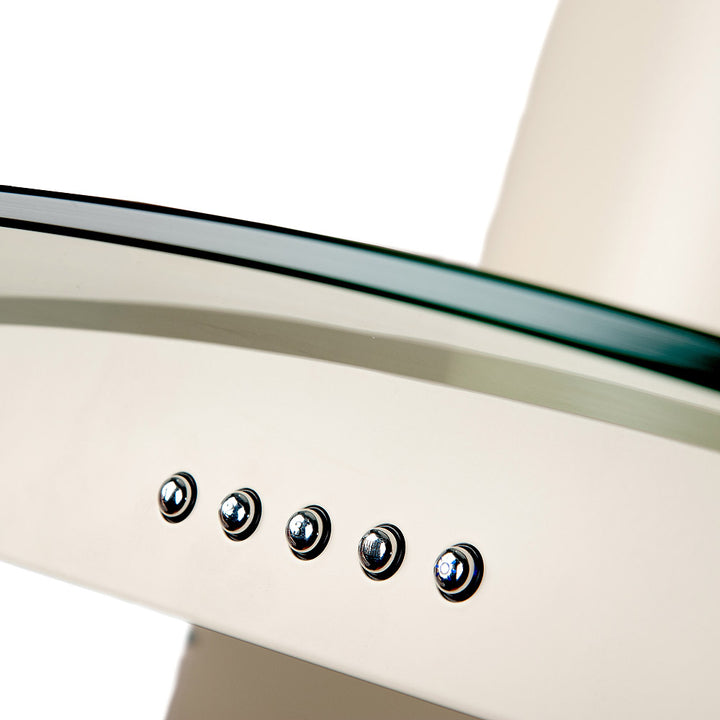 Curved Glass - Island Cooker Hood